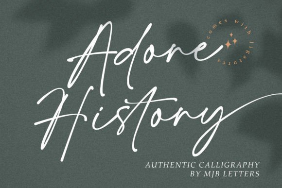 Adore History Font: Elevate Your Handmade Brand