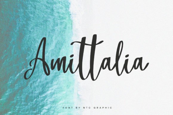 Amittalia: The Perfect Handwritten Script Font for Crafters