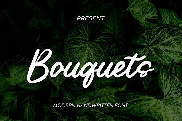 Bouquets Font: Elevate Your Brand Identity