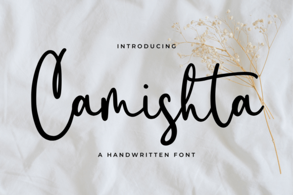 Camishta: The Bold Script Font for Handmade Brands