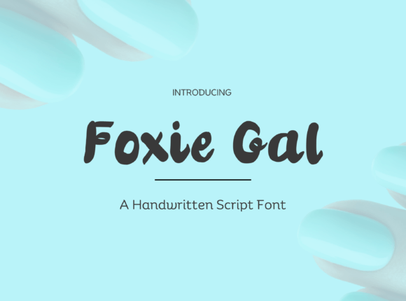 Designing with Foxie Gal: A Modern Script Typeface
