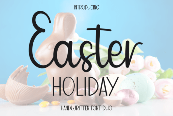 Easter Holiday Duo Font for Elegant Campaigns