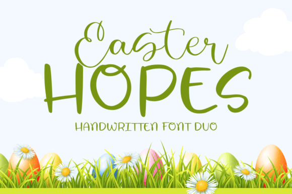 Easter Hopes: A Whimsical Script Font for Makers