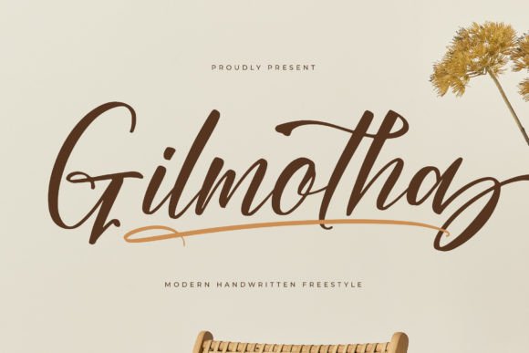 Gilmotha Script Font for Elegant Web Typography