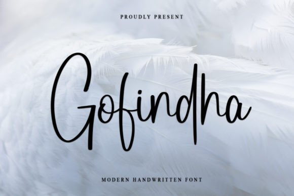 Gofindha: Elegant Script Handwritten Fonts for Editors