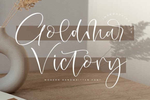 Goldmar Victory: A Luxury Script Font for Business Branding