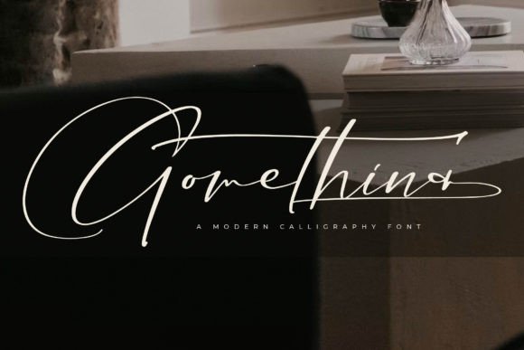 Gomethina: The Elegant Script Font for Branding