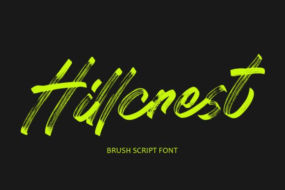 Hillcrest: The Elegant Script Font for Handmade Brands