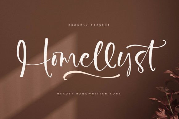 Homellyst: The Elegant Script Font for Small Business Branding
