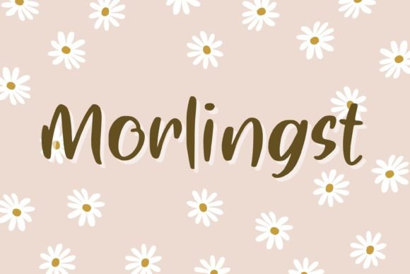 Morlingst: A Handcrafted Script Font for Makers