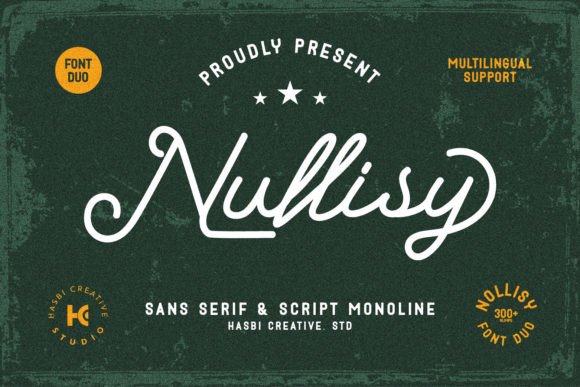 Nullisy: The Monoline Script Font for Modern Brands
