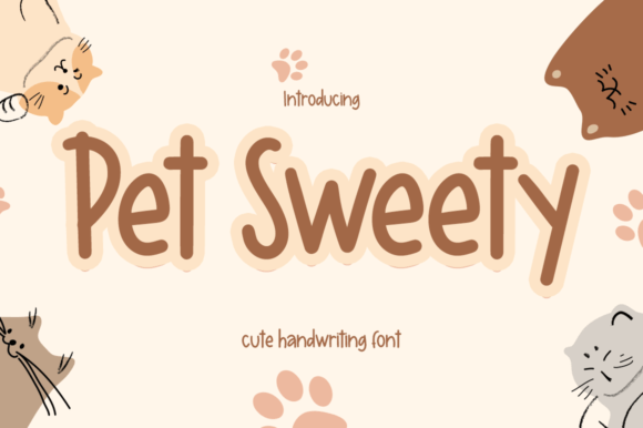 Pet Sweety Font Review: A Charming Script for Designers