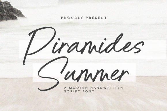 Piramides Summer: A Premium Script Font for Digital Elegance