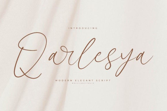 Qarlesya Typeface for Modern Campaigns