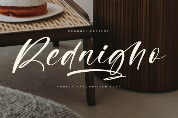 Rednigho: A Timeless Script Font for Elegant Editorial Design