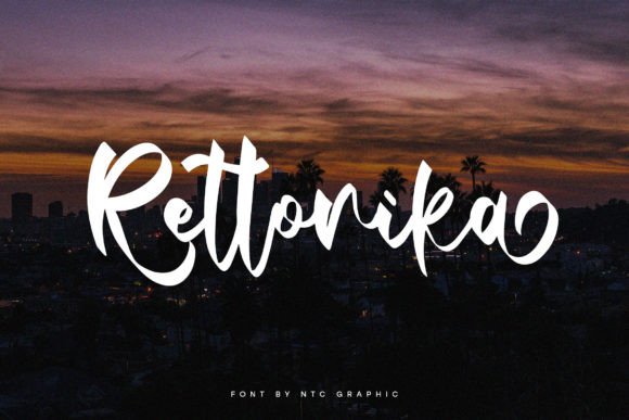 Rettorika: The Minimalist Script Font for Bold Campaigns