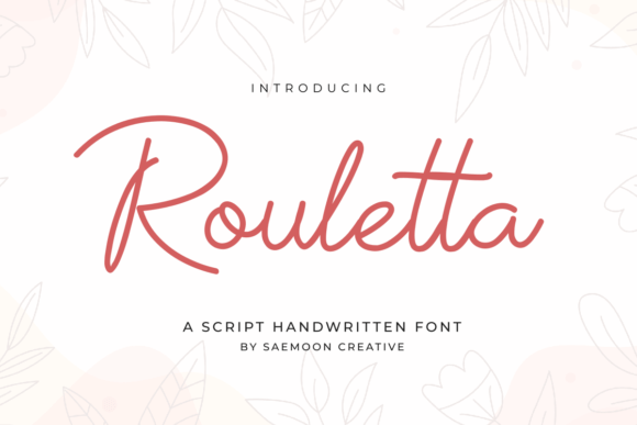 Rouletta Font Review: Elegant Script for Branding