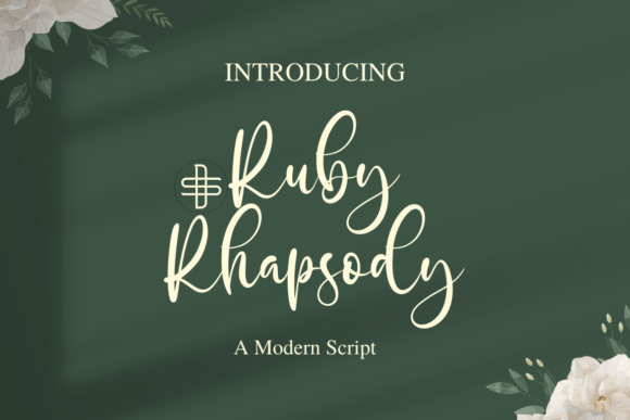 Ruby Rhapsody: The Elegant Script Font for Branding