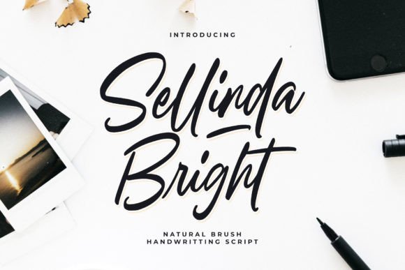 Sellinda Bright: The Perfect Script Font for Crafters