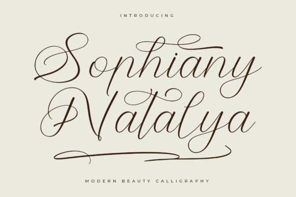 Sophiany Natalya: A Premium Script Font for Web Design