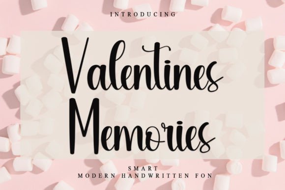 Valentines Memories: A Magical Script Font for Elegant Editorial Design